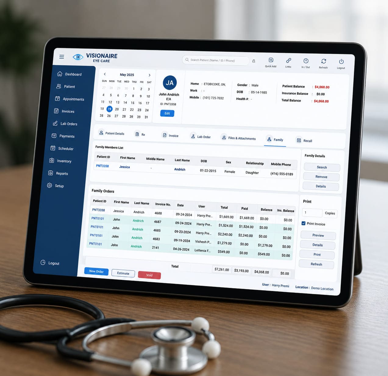 Seamless POS & EMR Integration